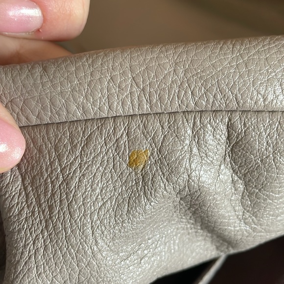 Coach Taupe-Grey Leather Saddle/Shoulder Bag - Picture 13 of 13